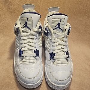 Jordan 4 Retro Metalic Purple Size 10.5 Mens
